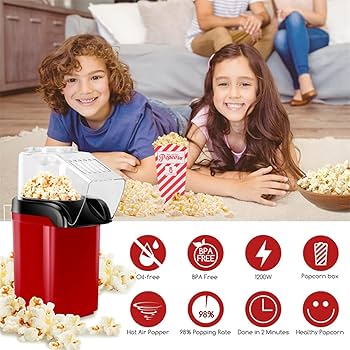 Pop Corn FIT 3 en 1 : Sin Aceite, Rápida y Segura✅