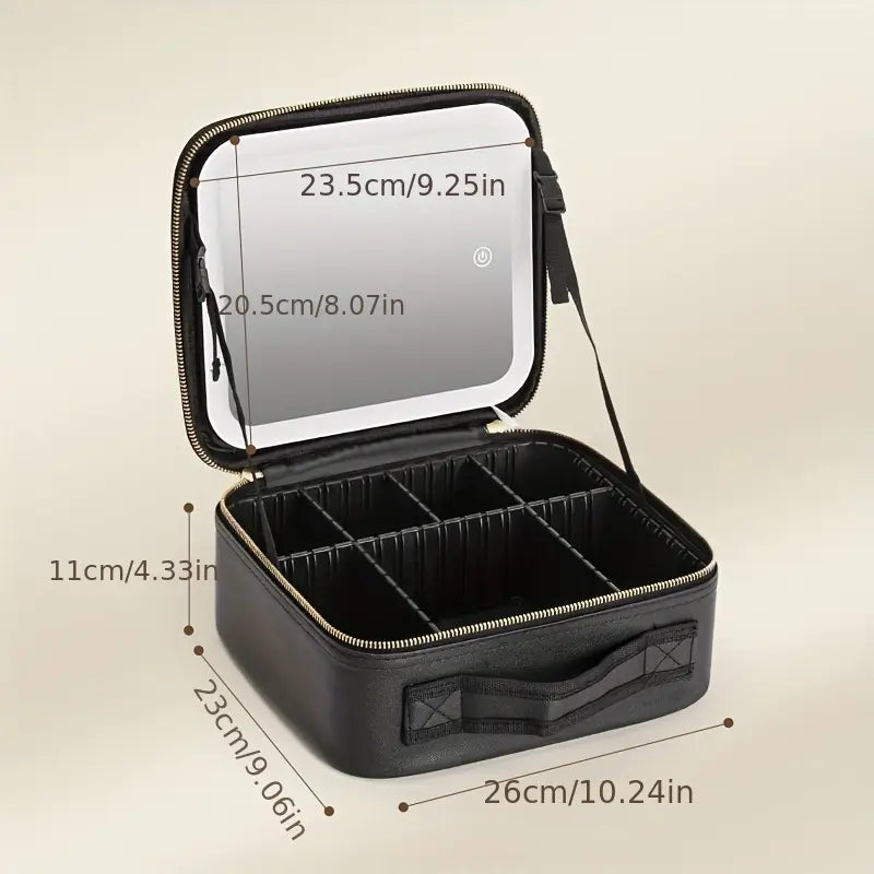 Maleta LED+ Kit de maquillaje (GRATIS Collar Antiestrés)