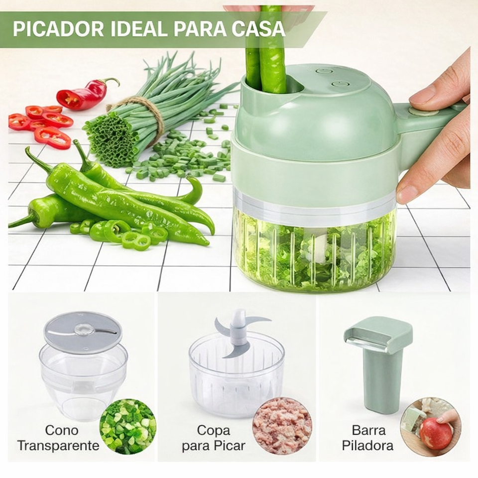 Cortador Recargable 4 en 1