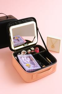 Maleta LED+ Kit de maquillaje (GRATIS Collar Antiestrés)