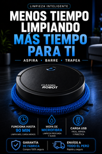 Robot de Limpieza Multifunción 3 en 1