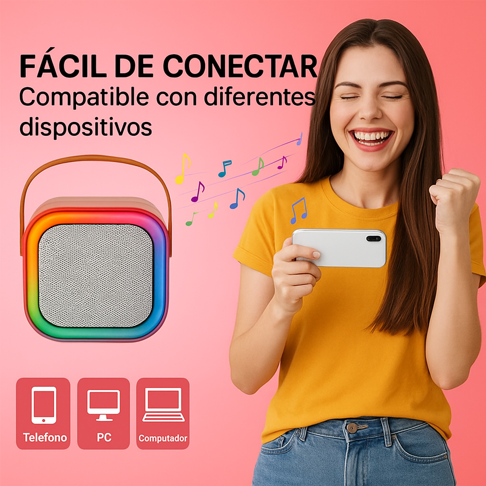 Pack Full: Karaoke PRO + 2 Micrófonos