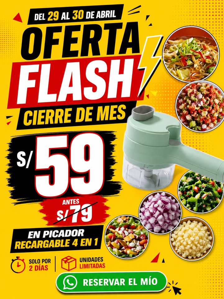 CORTADOR MULTIFUNCIONAL 4 EN 1