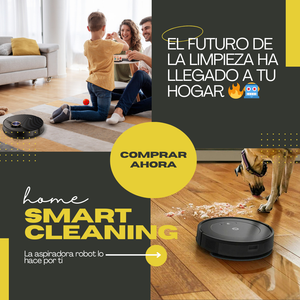 Robot Aspirador Barredor 3 en 1 : Hogar inteligente, limpieza automática