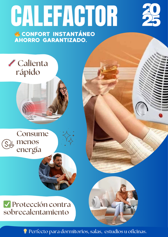 Calefactor Ahorrador + Termostato Inteligente
