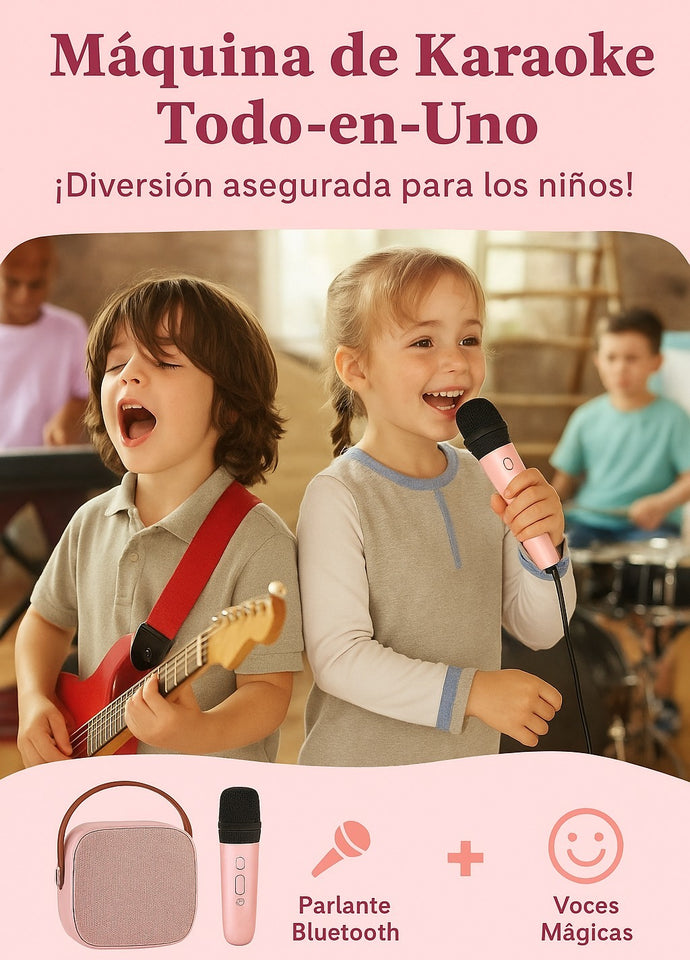 Pack Full: Karaoke PRO + 2 Micrófonos
